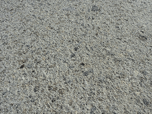 bush hammered profile