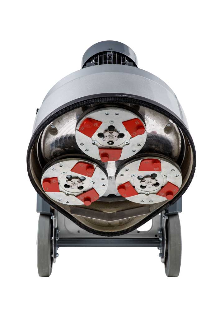 grinding heads of new 20" S7 machine