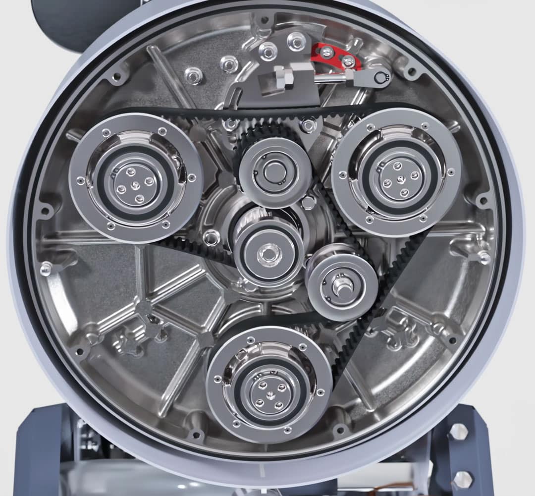 changing belt on 20inch S7 grinder