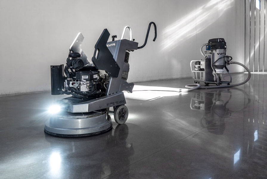 30GE polishing machine and vacuum