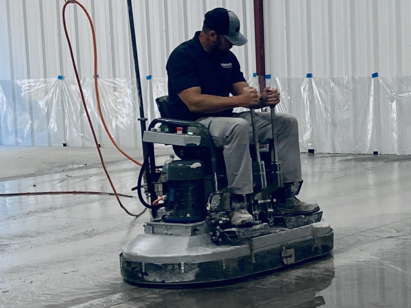 electric power trowel for concrete polishing
