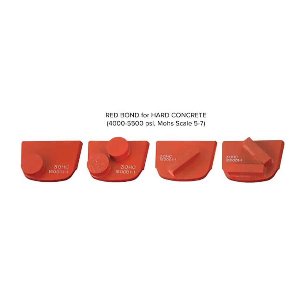 red series QC metal bond for hard concrete