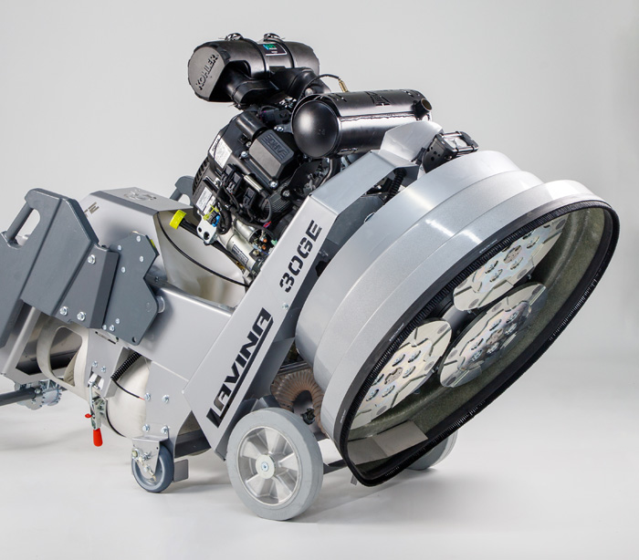 L30GEK grinding machine side view